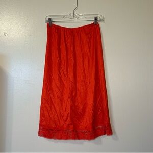 Vintage Walmart Silky Lace‎ Slip Petticoat New With Tags Sz Lg Sexy Rockabilly